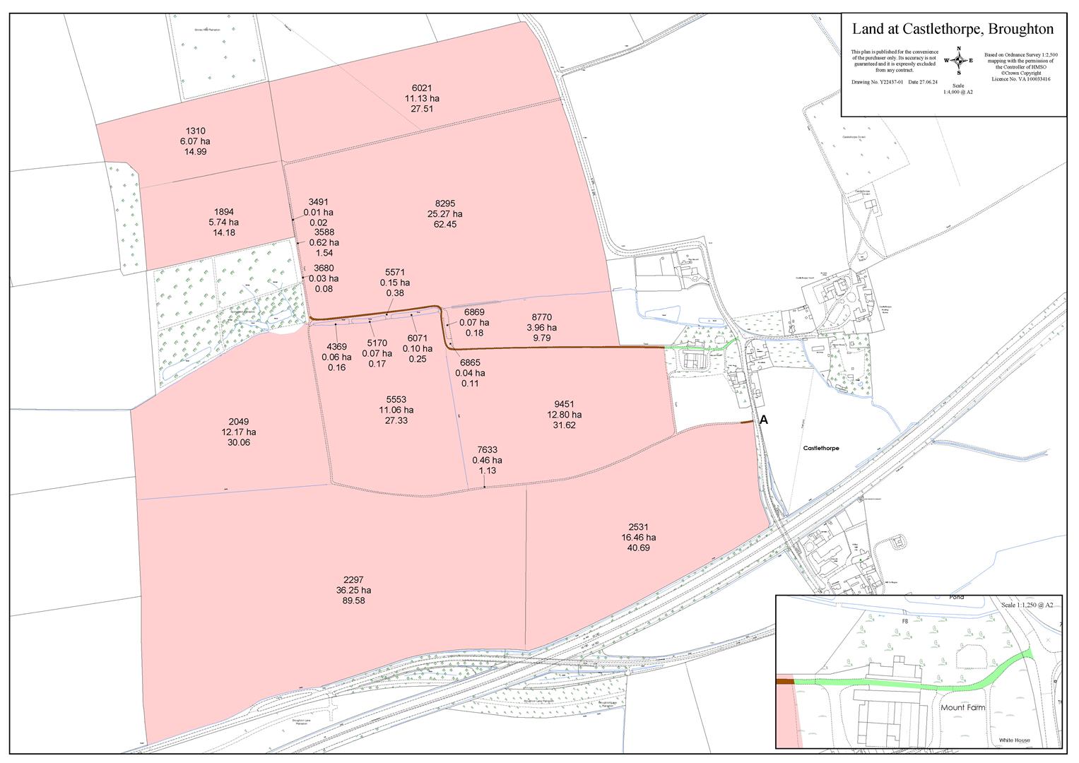 Land at Castlethorpe, Broughton, Brigg, North Linolnshire DDM Agriculture